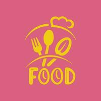 Food logo design vector