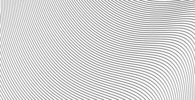 Curve wavy lines background or stripes grayscale abstract backdrop vector illustration, creative modern graphic design for flow energy banner, brochure cover or stylish flyer image