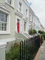 Row houses in London photo