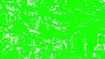 abstract grungy white splashes on a green screen chroma key video