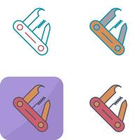 Swiss Army Knife Vector Icon