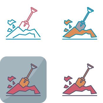 Digging Vector Icon