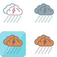 Rainy Day Vector Icon