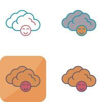 Cloudy Vector Icon