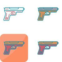 icono de vector de pistola