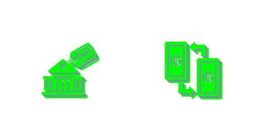 Rental and Transaction Icon vector