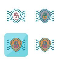 Cyber Security Vector Icon