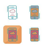 Weather App Vector Icon