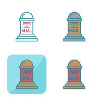 Mail Box Vector Icon