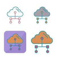 Internet Cloud Vector Icon