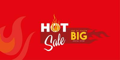 Hot sale web banner template. Price offer deal labels photo