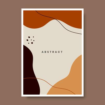 Hand drawn artistic background designs. Can be used for wall decoration, book covers, brochures, posters, flyer designs. Vector illustration