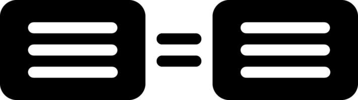 solid icon for implies vector