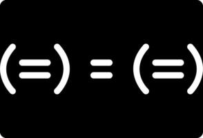 solid icon for implies vector