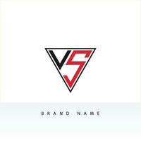 Versus Or VS Letters Logo Design Inspiration vector