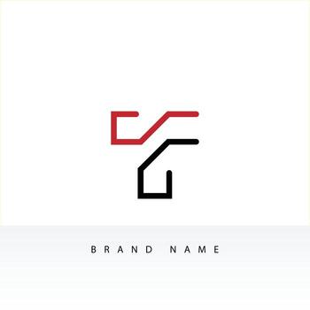 Abstract Initial Letter I and T Logo. Geometric Shape Linked Letter Origami Style isolated on Dark Background. Usable for Business, Technology and Branding Logos. Flat Vector Logo Design Template