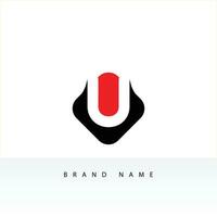 U letters logo. Business logotype with letters u vector