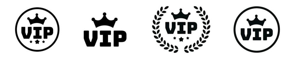 Vip user pass.  Premium member stamp. vector