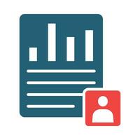 User Scenarios Vector Glyph Two Color Icon For Personal And Commercial Use.