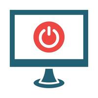 Button Vector Glyph Two Color Icon For Personal And Commercial Use.