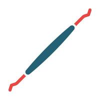 Excavator Vector Glyph Two Color Icon For Personal And Commercial Use.