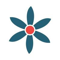 Jasmine Vector Glyph Two Color Icon For Personal And Commercial Use.