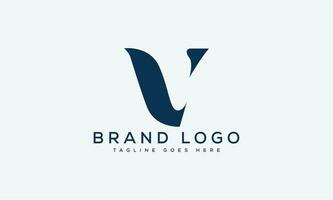 letter V logo design vector template design for brand.