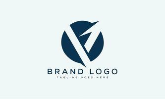 letter V logo design vector template design for brand.