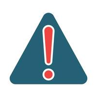 Error Vector Glyph Two Color Icon For Personal And Commercial Use.