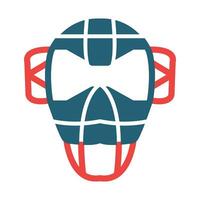Mask Vector Glyph Two Color Icon For Personal And Commercial Use.