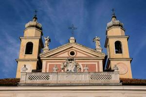 the church of the patron saint of the city of venice photo