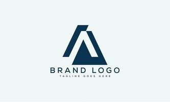 letter A logo design vector template design for brand.