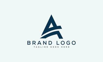 letter A logo design vector template design for brand.