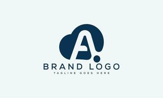 letter A logo design vector template design for brand.