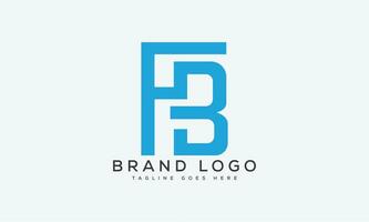 letter FB logo design vector template design for brand.