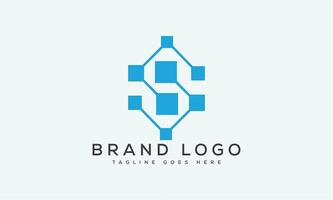 letter S logo design vector template design for brand.