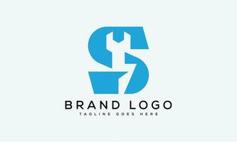 letter S logo design vector template design for brand.