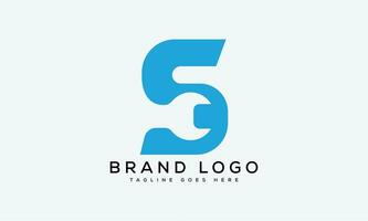 letter S logo design vector template design for brand.