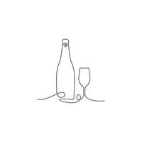 Wine logo icon vector