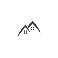 diseño de logotipo de casa vector