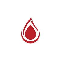 Blood ilustration logo vector