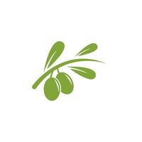 olive logo icon vector