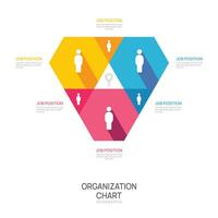 infografía modelo para organización gráfico con negocio avatar iconos vector infografía para negocio.