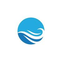 Water Wave logo vector