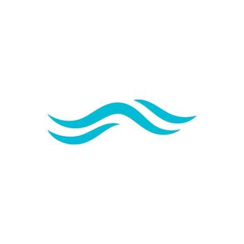 Water Wave logo vector