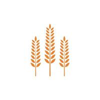 Wheat Logo icon vector