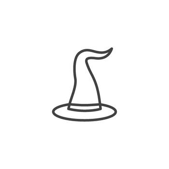 Wand Magic hat vector