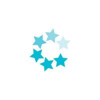 Star logo design vector