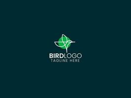 Bird logo design vector