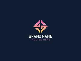 Abstract logo design for all kind of business or company vector